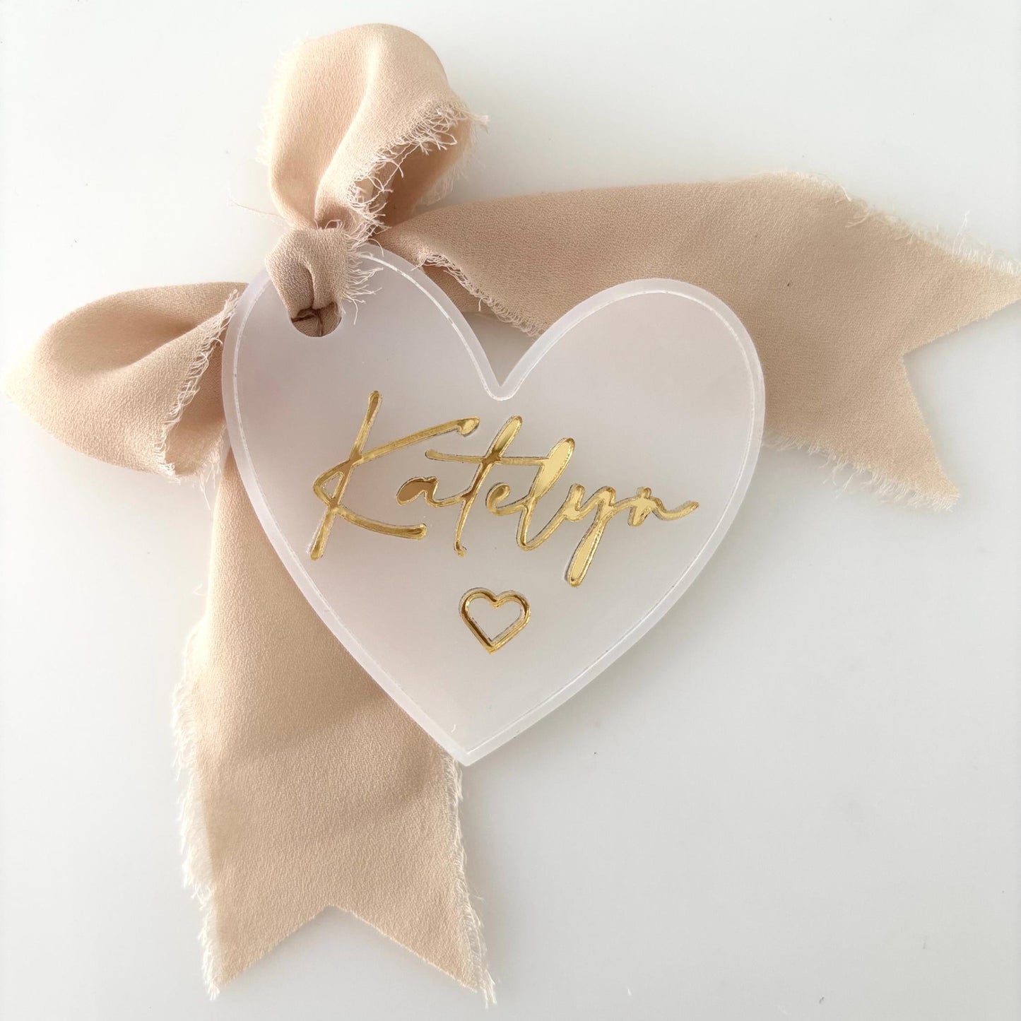 Heart Name Tags / Place Cards