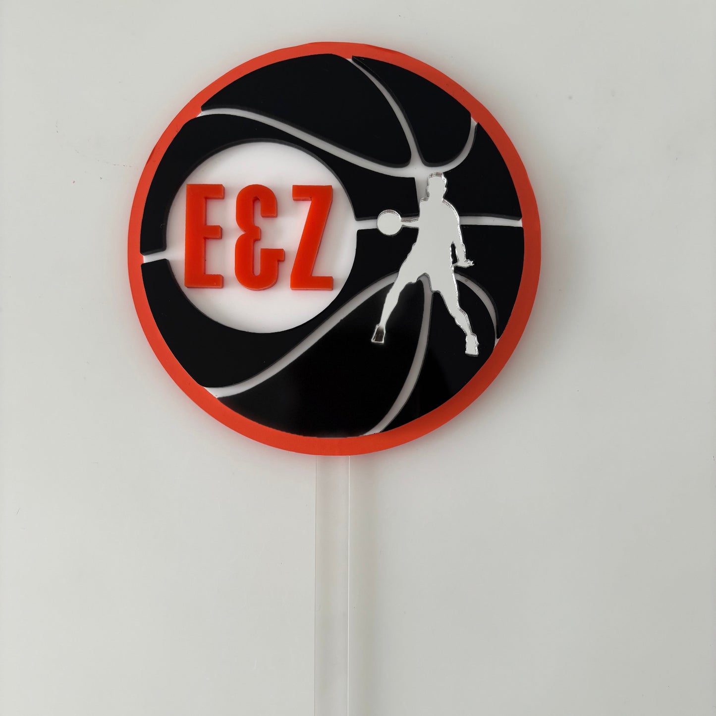 Baketball Cake Topper Set