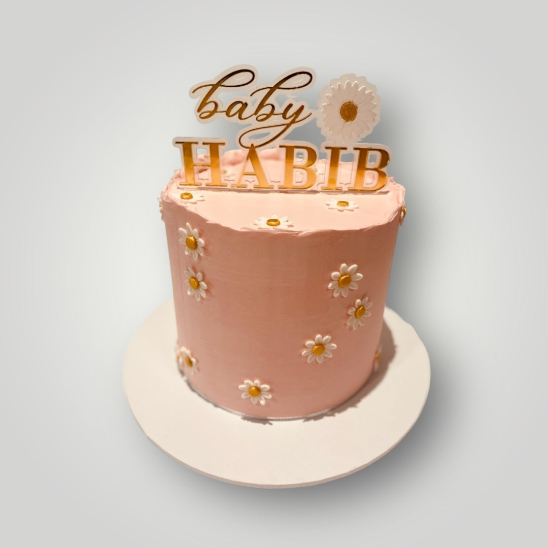 Baby Shower Cake Topper ~ Personalised