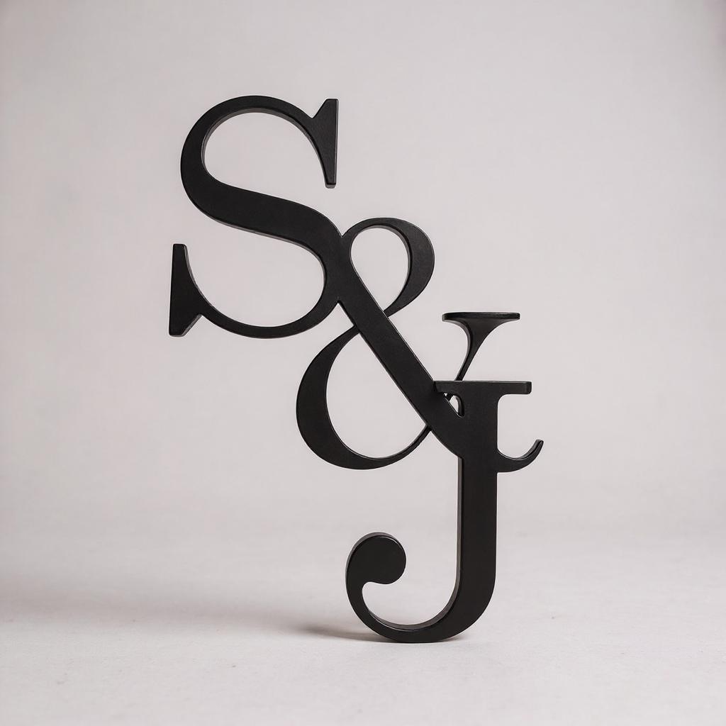 'Initials' Custom Cake Fropper