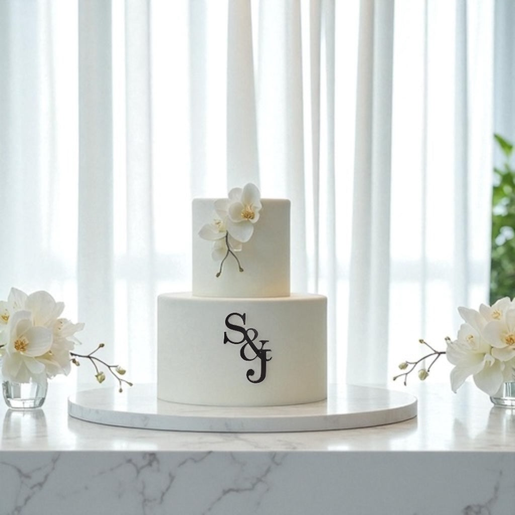 'Initials' Custom Cake Fropper