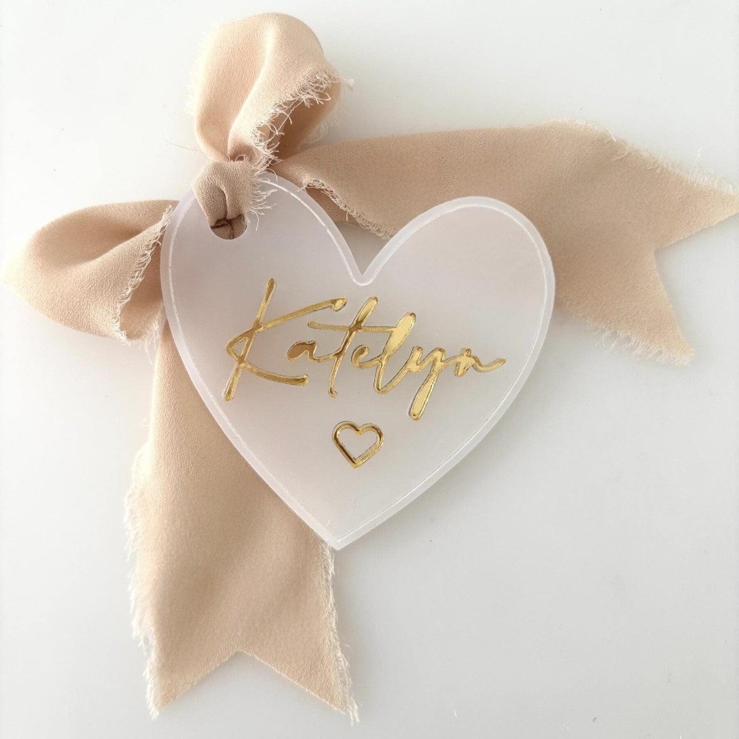 Heart Name Tags / Place Cards
