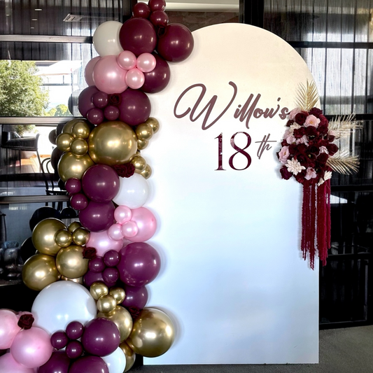 Event Signage Hire Geelong | Arch Signs, Balloons & Plinth Hire