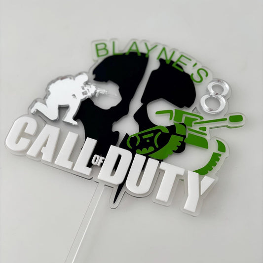 Gaming Cake Topper ~ Call Of Duty