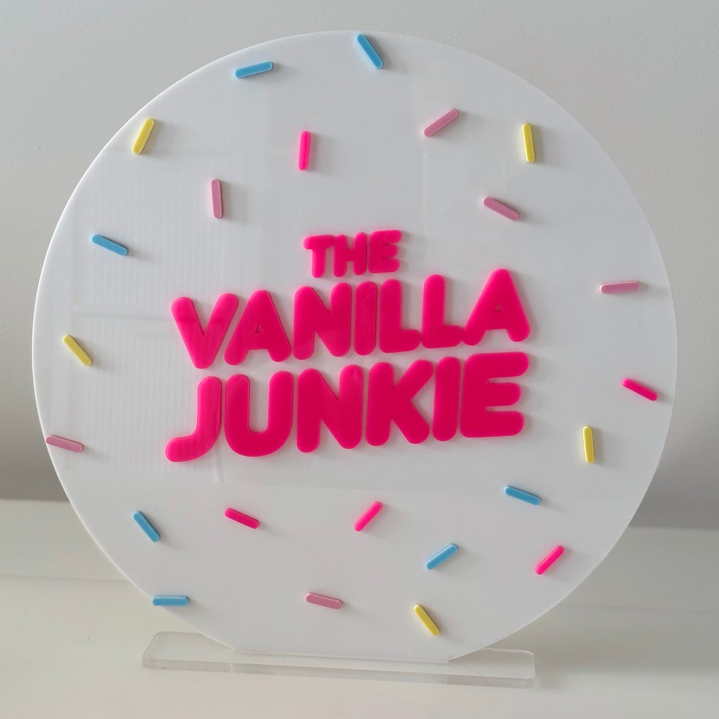 Circular Sign Round Custom Business Sign