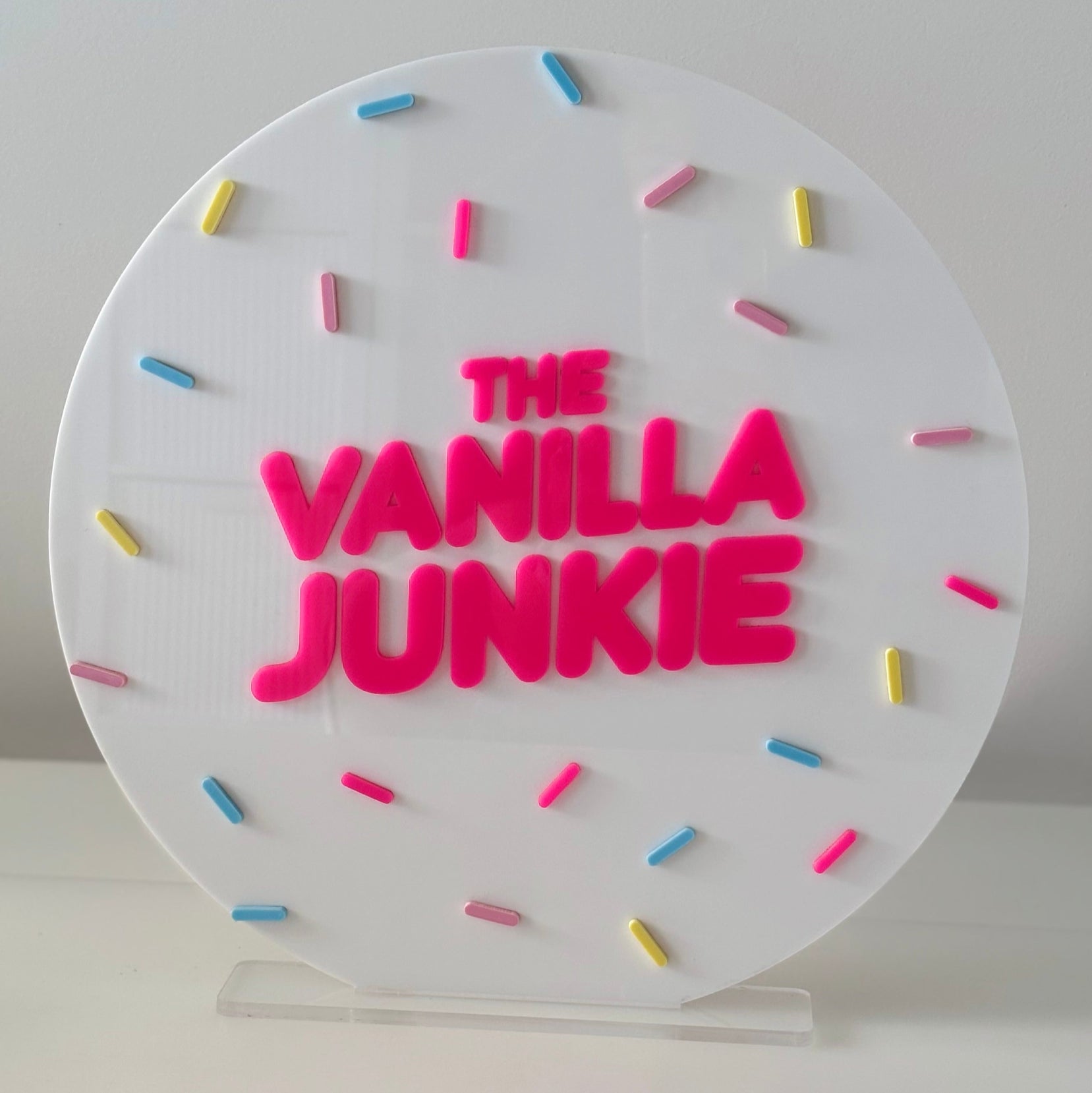 Circular Sign Round Custom Business Sign