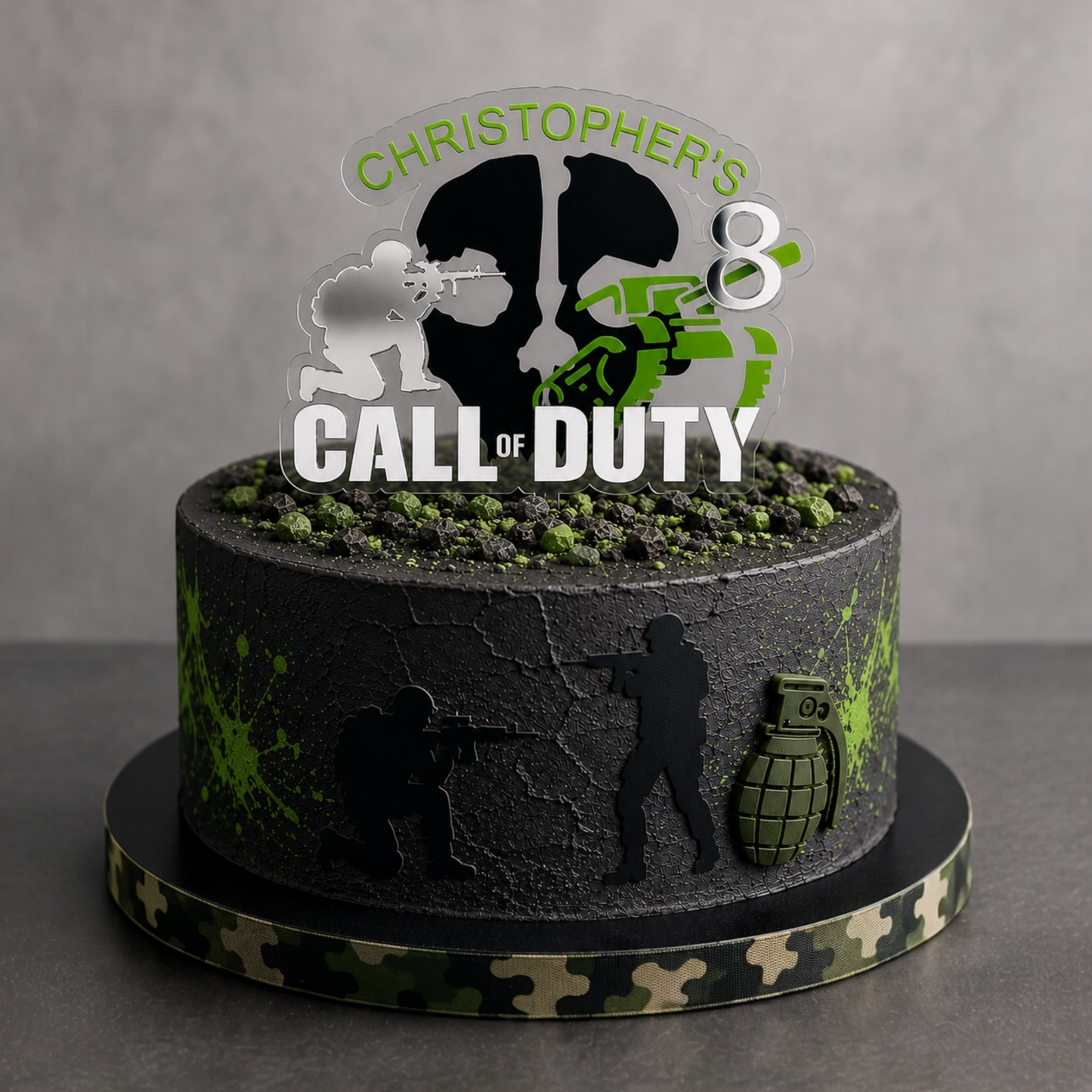Gaming Cake Topper ~ Call Of Duty