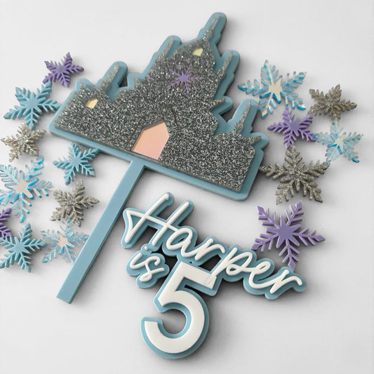 ‘Frozen’ Cake Topper Set