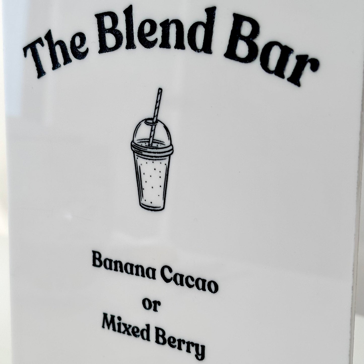 A4 Rectangle Acrylic Sign with Stand | Custom Engraved Event Signage
