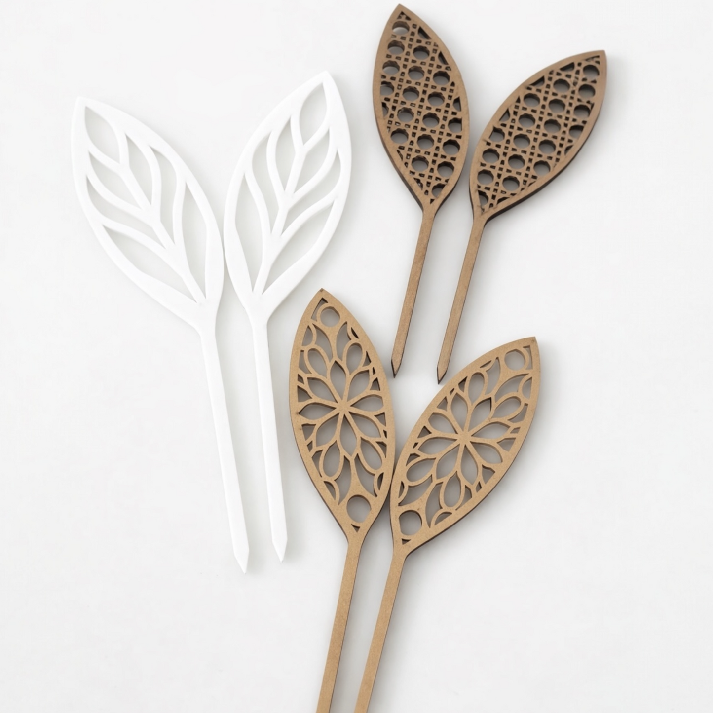 Easter Bunny Cake Topper Picks ~ Floral Arrangement & Easter Cake Decorations (Various designs & sizes)