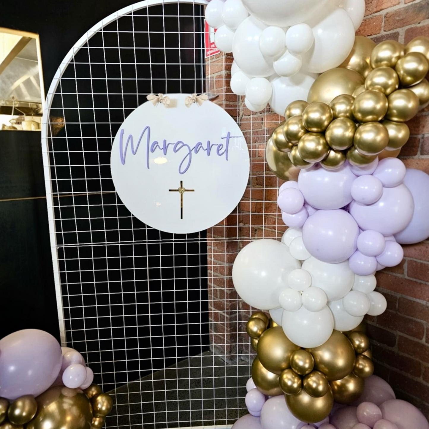 Event Signage Hire Geelong | Arch Signs, Balloons & Plinth Hire