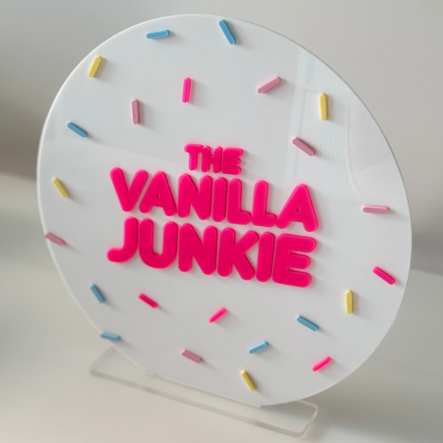 Circular Sign Round Custom Business Sign