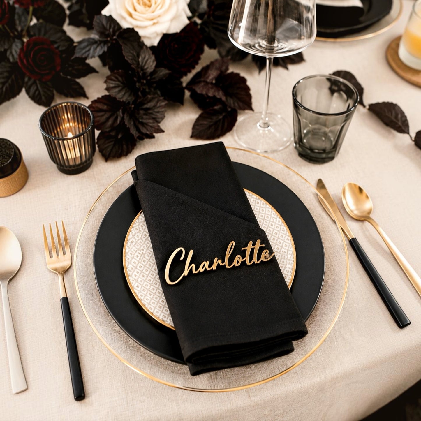 Personalised Acrylic Names | Placecards | Custom Wedding & Event Table Names