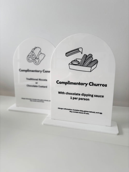 Custom Sign - A5