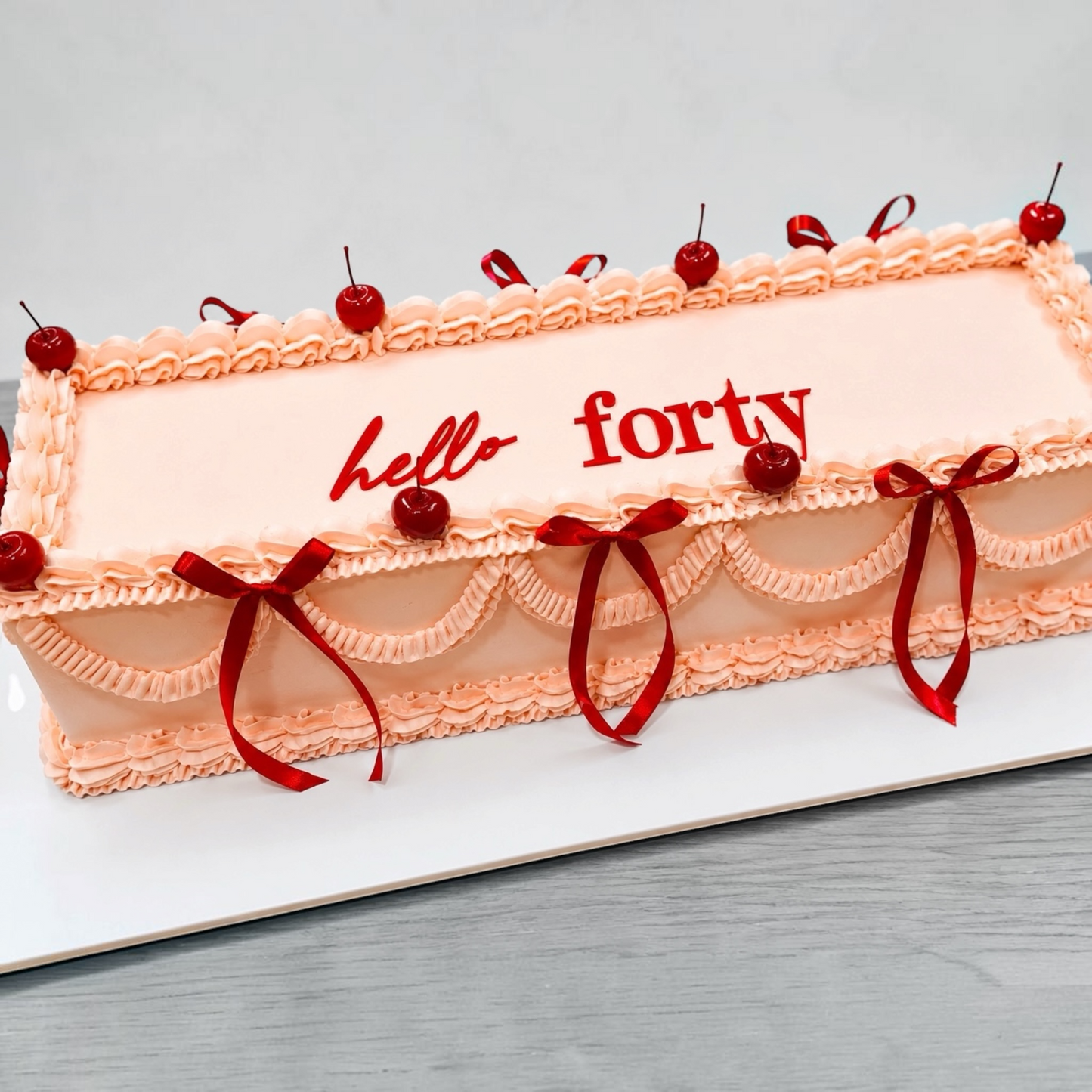 Personalised Cake Fropper | Custom Name Cake Sign | Birthday Cake Decor