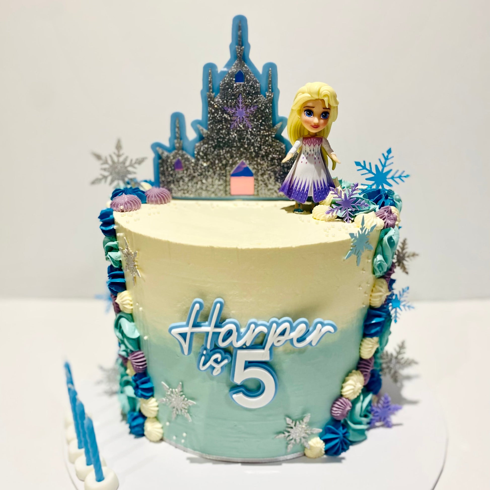 Frozen Cake Topper Set