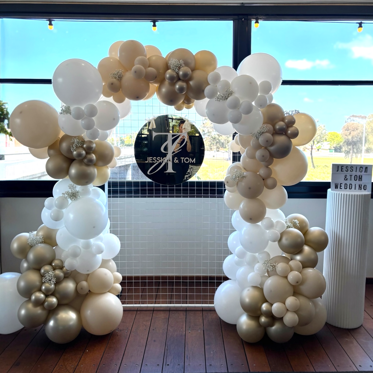 Event Signage Hire Geelong | Arch Signs, Balloons & Plinth Hire