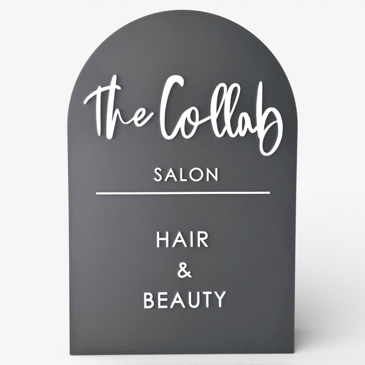 A1 Arch Acrylic Event Signage | Personalised Wedding & Party Signs