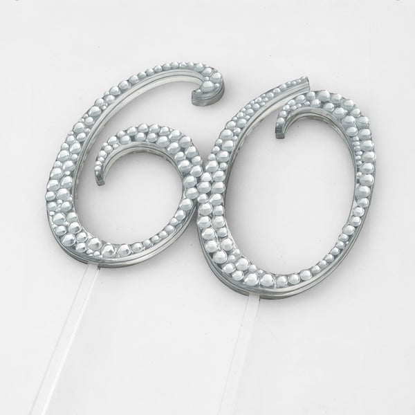 Luxe Rhinestone Number Cake Topper ~ Gold or Silver – DESIGNANDPARTYCO.
