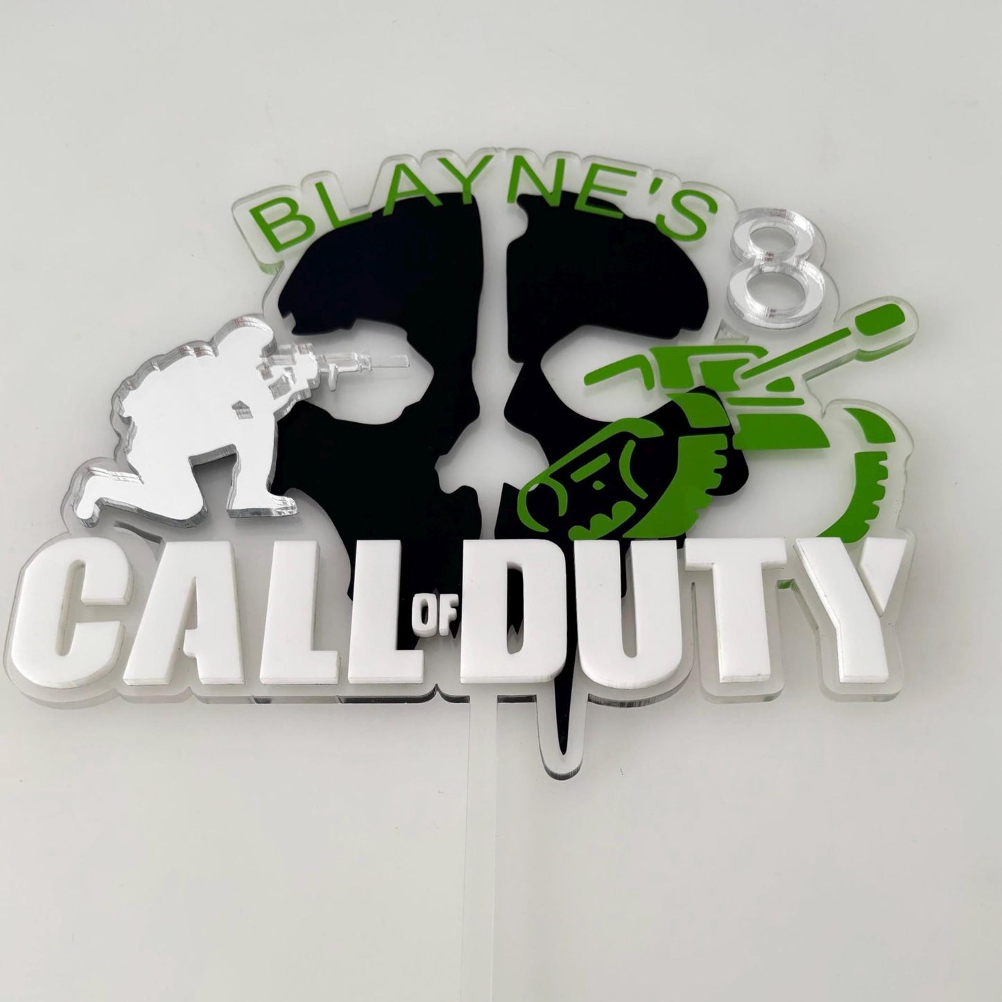Gaming Cake Topper ~ Call Of Duty