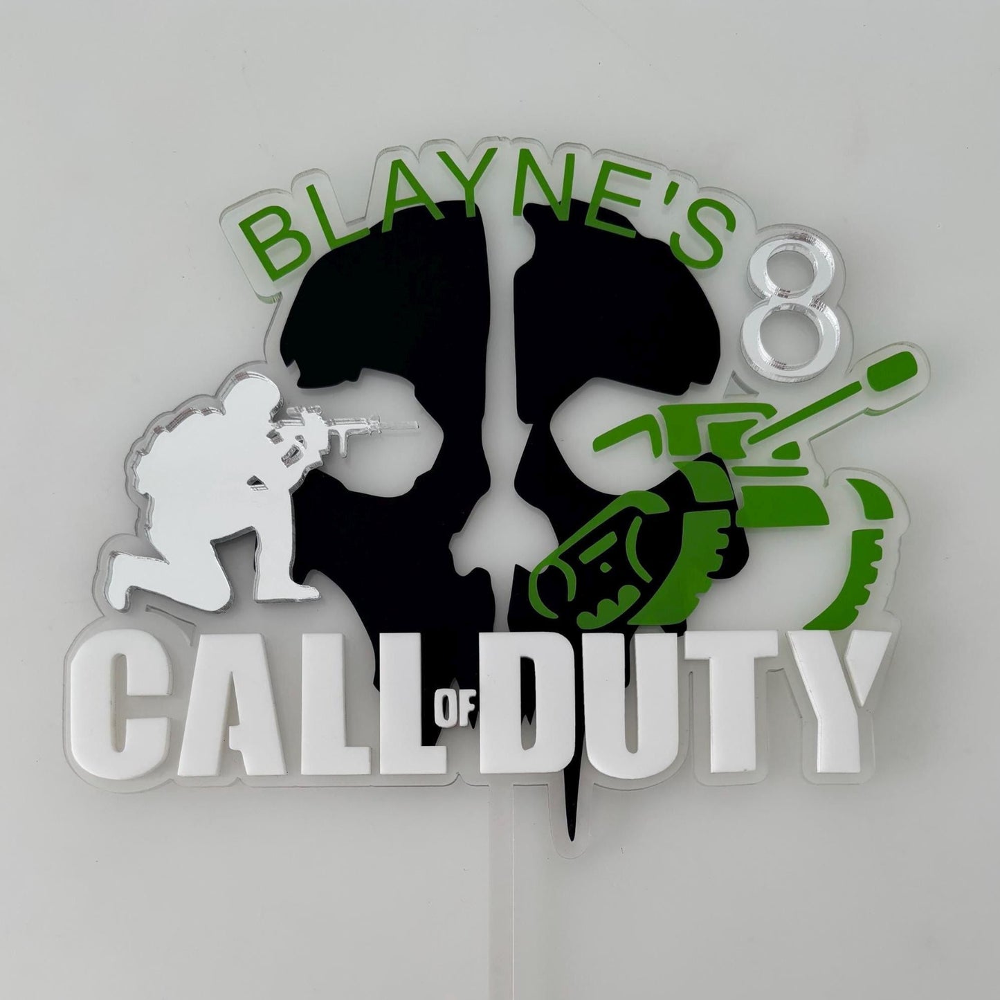 Gaming Cake Topper ~ Call Of Duty